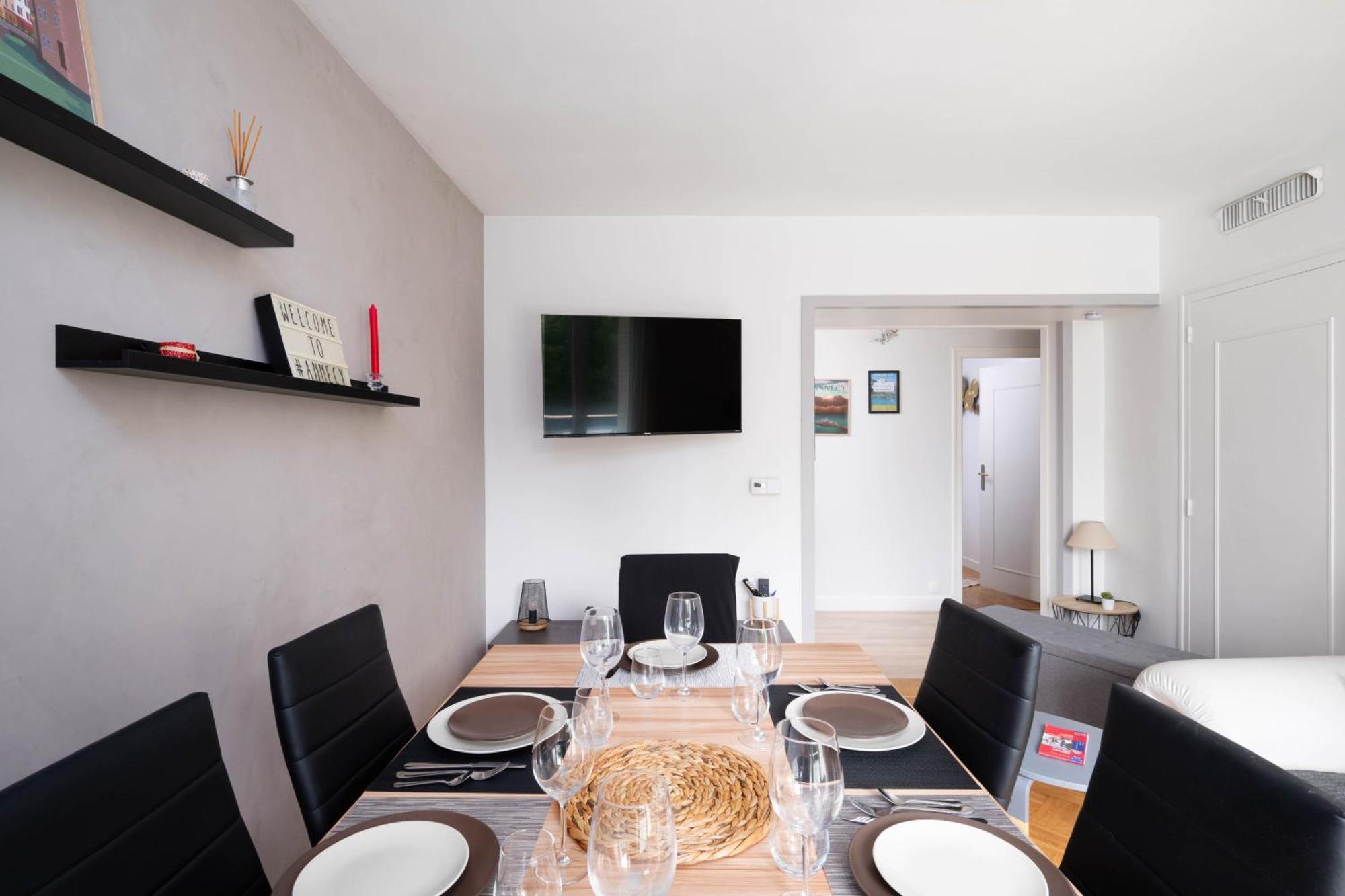 Appartement Cosy 6 Pers Pres Du Lac Avec Garage アヌシー エクステリア 写真