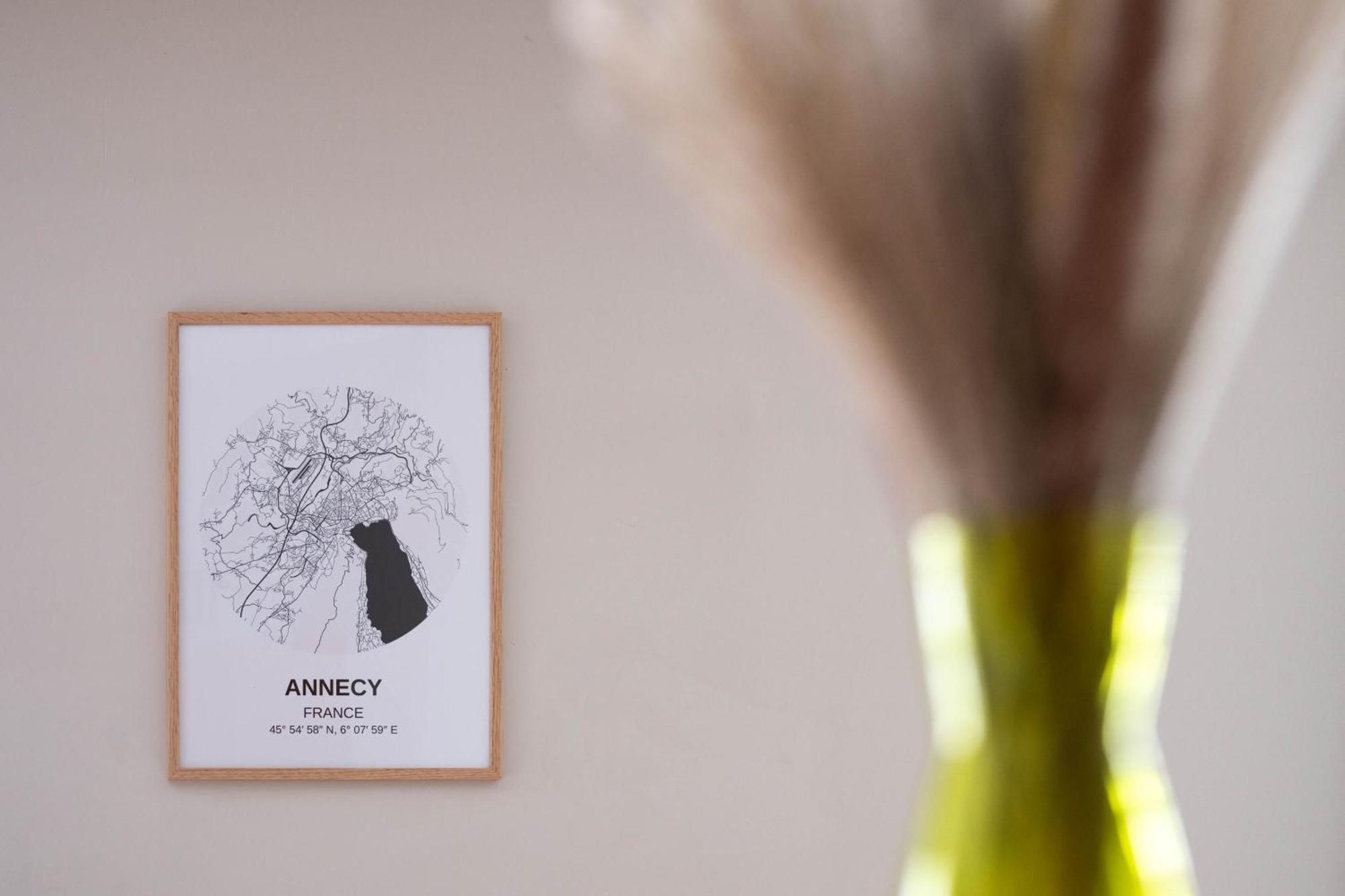 Appartement Cosy 6 Pers Pres Du Lac Avec Garage アヌシー エクステリア 写真