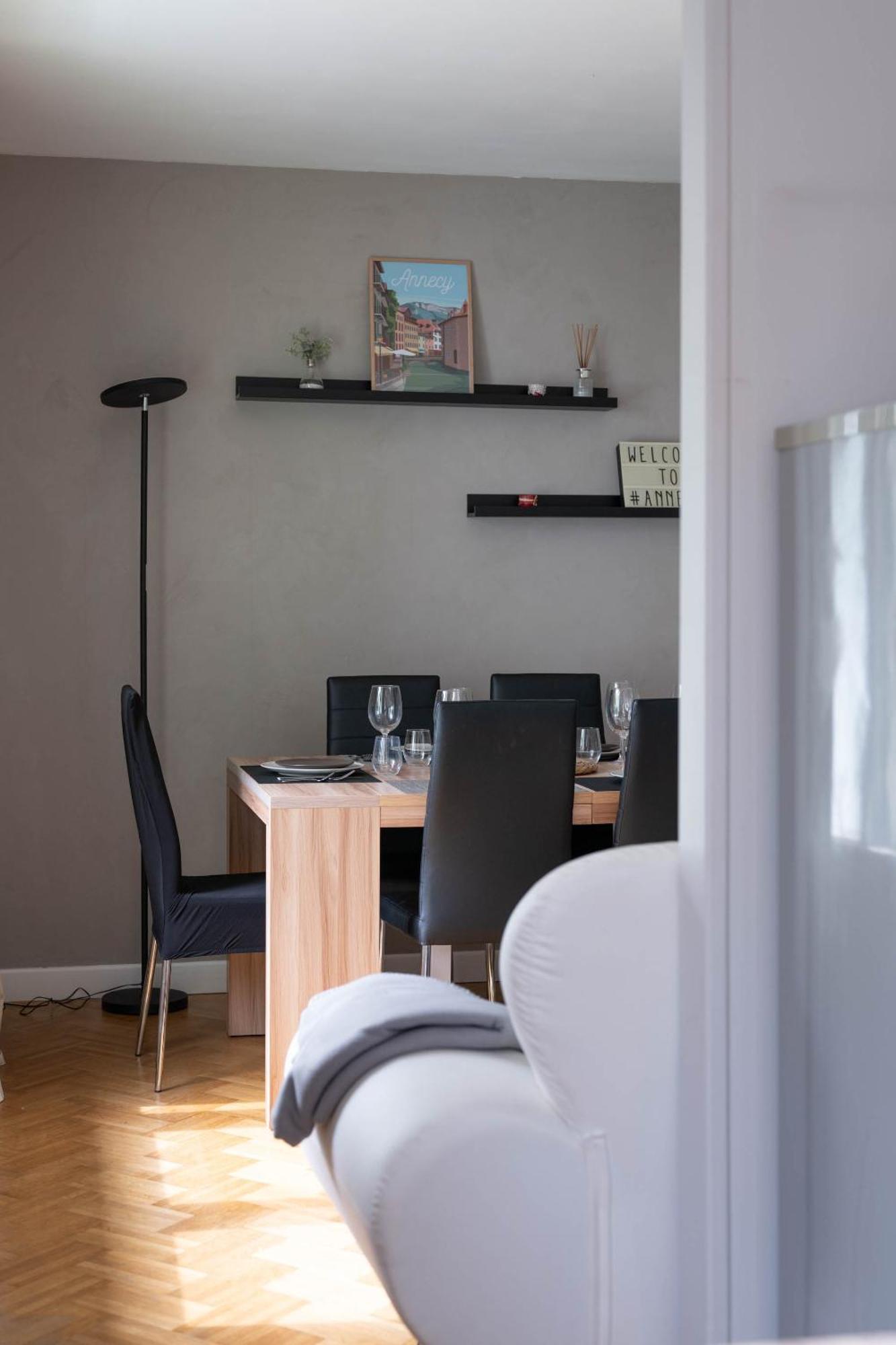 Appartement Cosy 6 Pers Pres Du Lac Avec Garage アヌシー エクステリア 写真